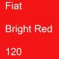 Preview: Fiat, Bright Red, 120.